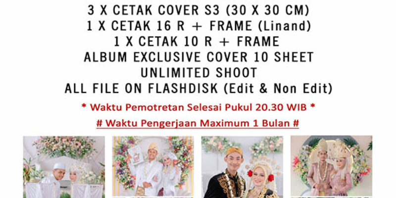 Paket Wedding Silver A