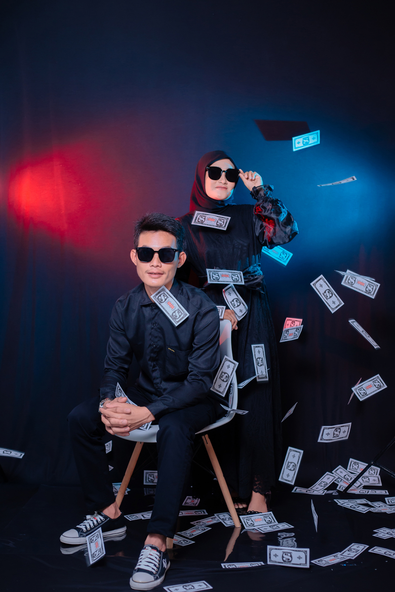 Prewedding Indoor Black