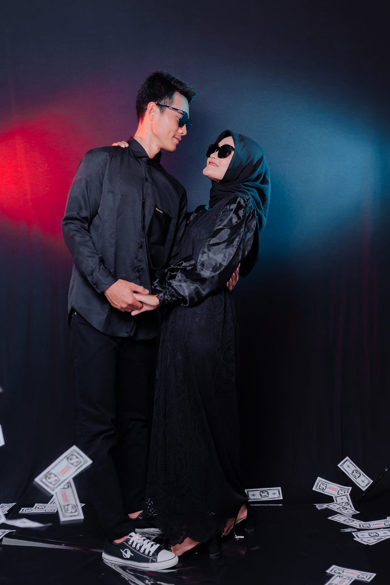 Prewedding Indoor Black